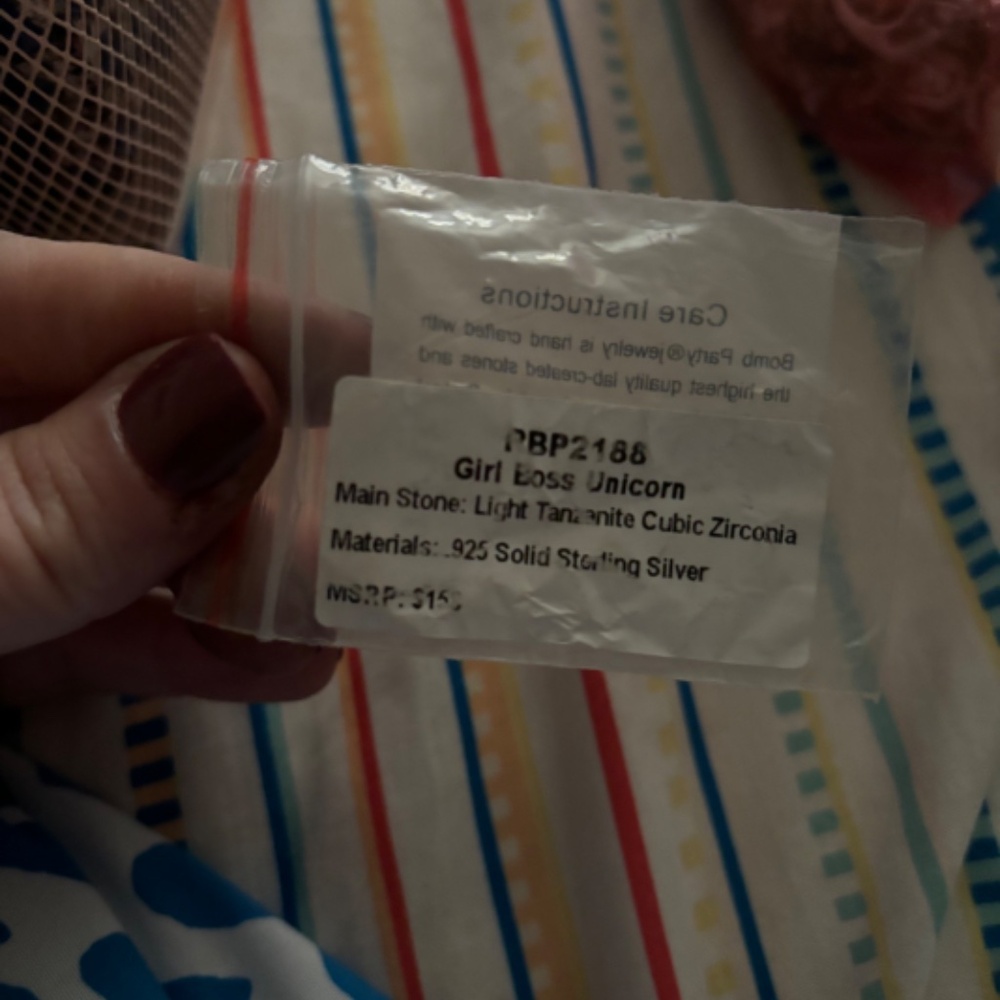 Sterling Silver Tanzanite Ring - image 2